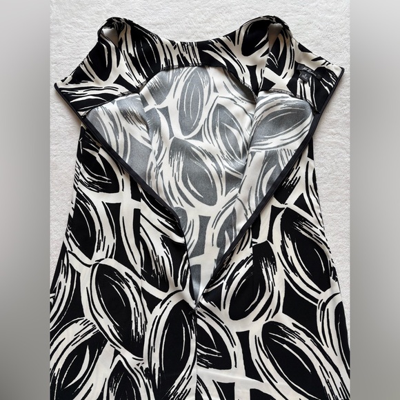AGB - Black and White Patterned Dress - Size 8 - Picture 10 of 15